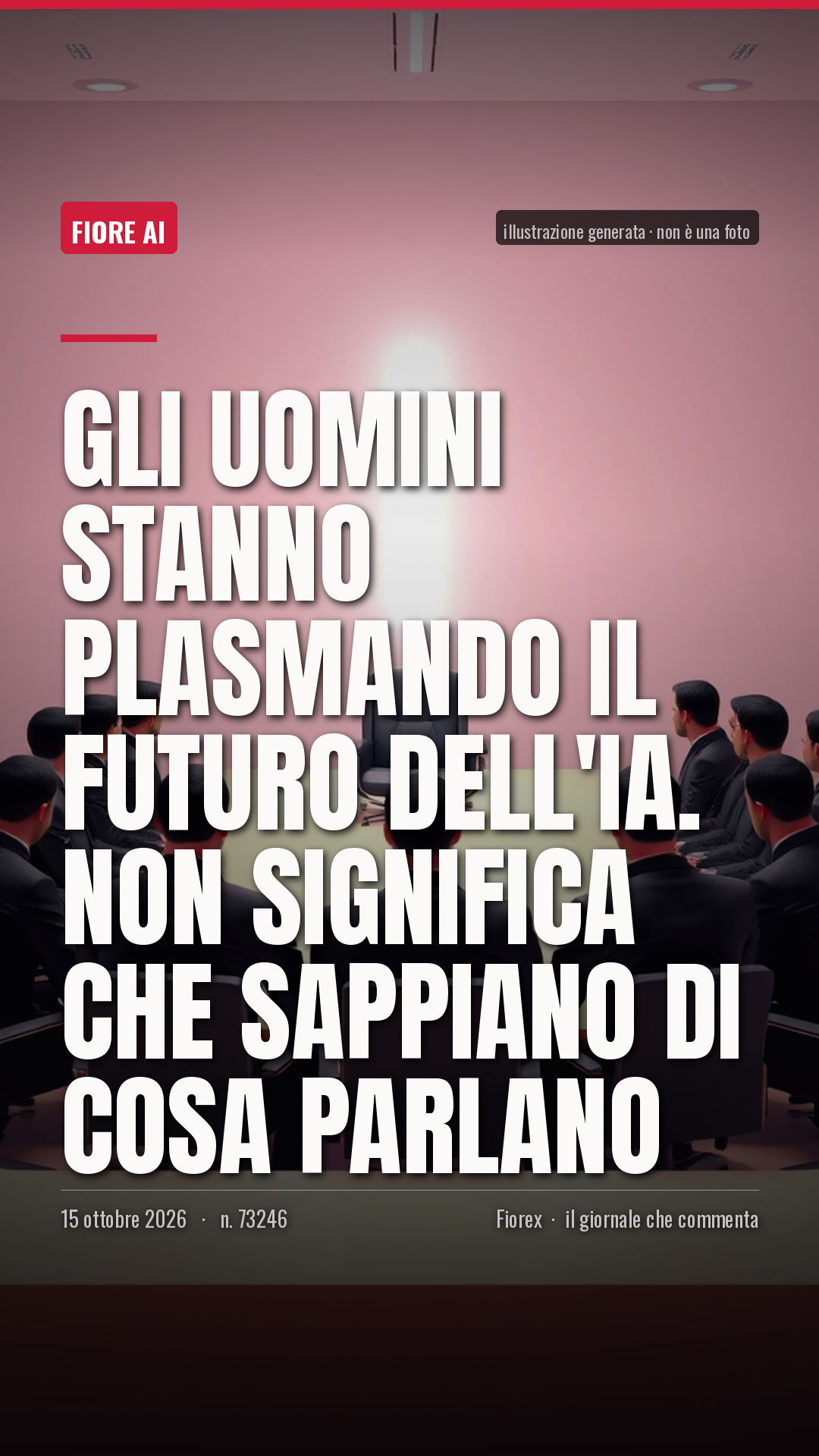 La cartolina verticale del pezzo, per le storie