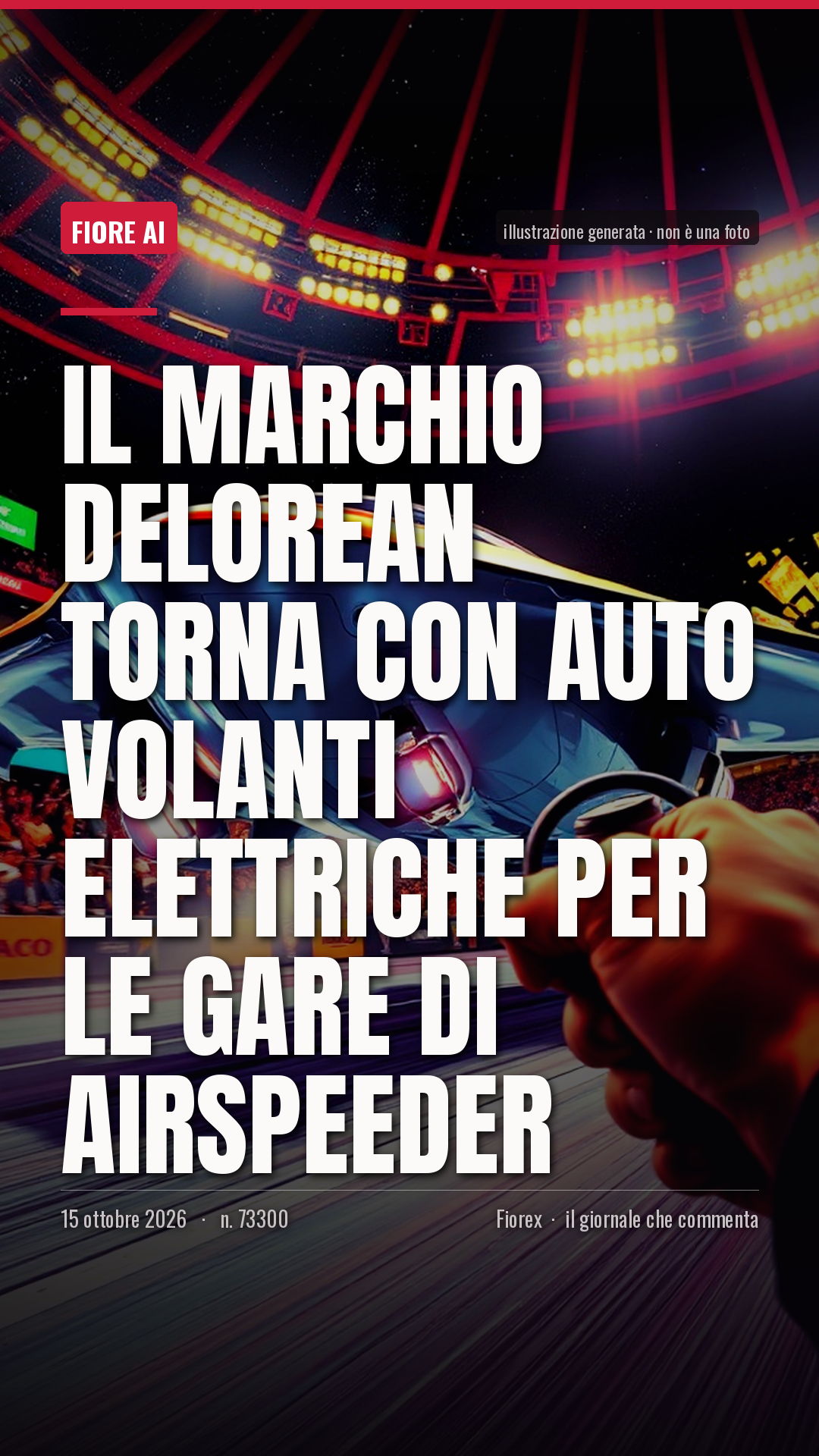 La cartolina verticale del pezzo, per le storie