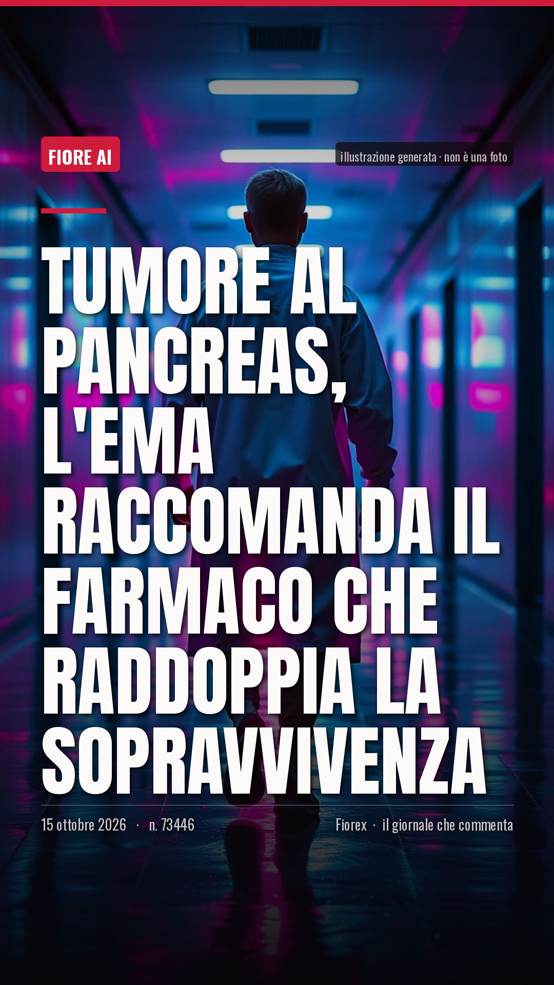 La cartolina verticale del pezzo, per le storie