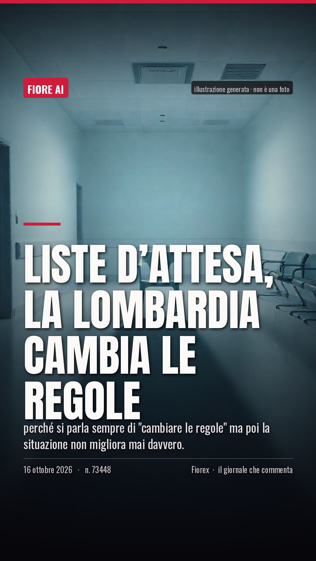 La cartolina verticale del pezzo, per le storie