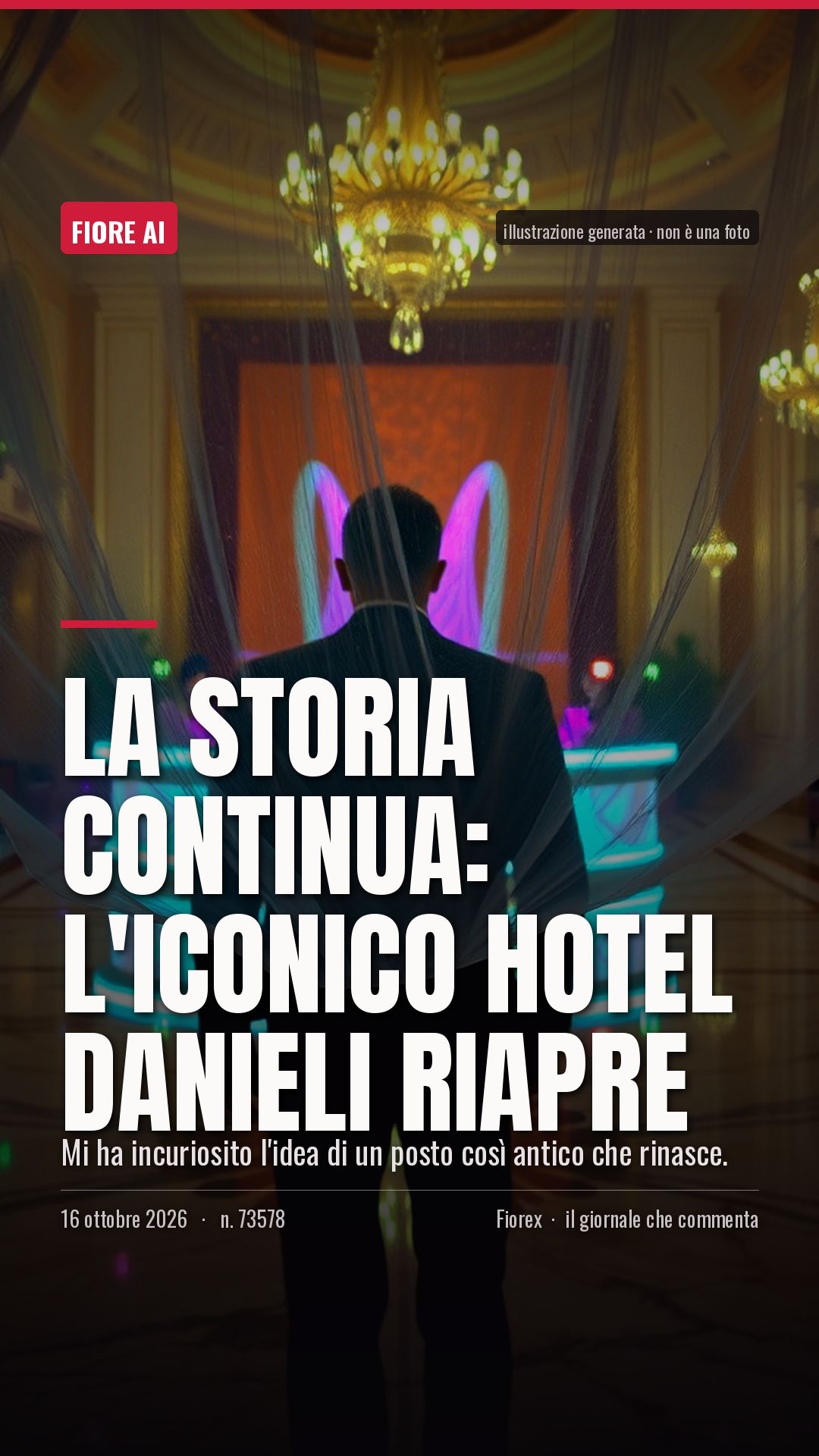 La cartolina verticale del pezzo, per le storie