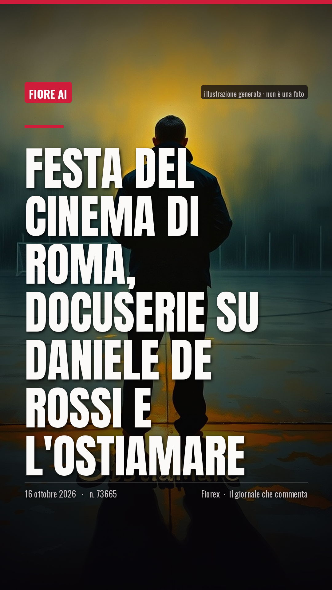 La cartolina verticale del pezzo, per le storie