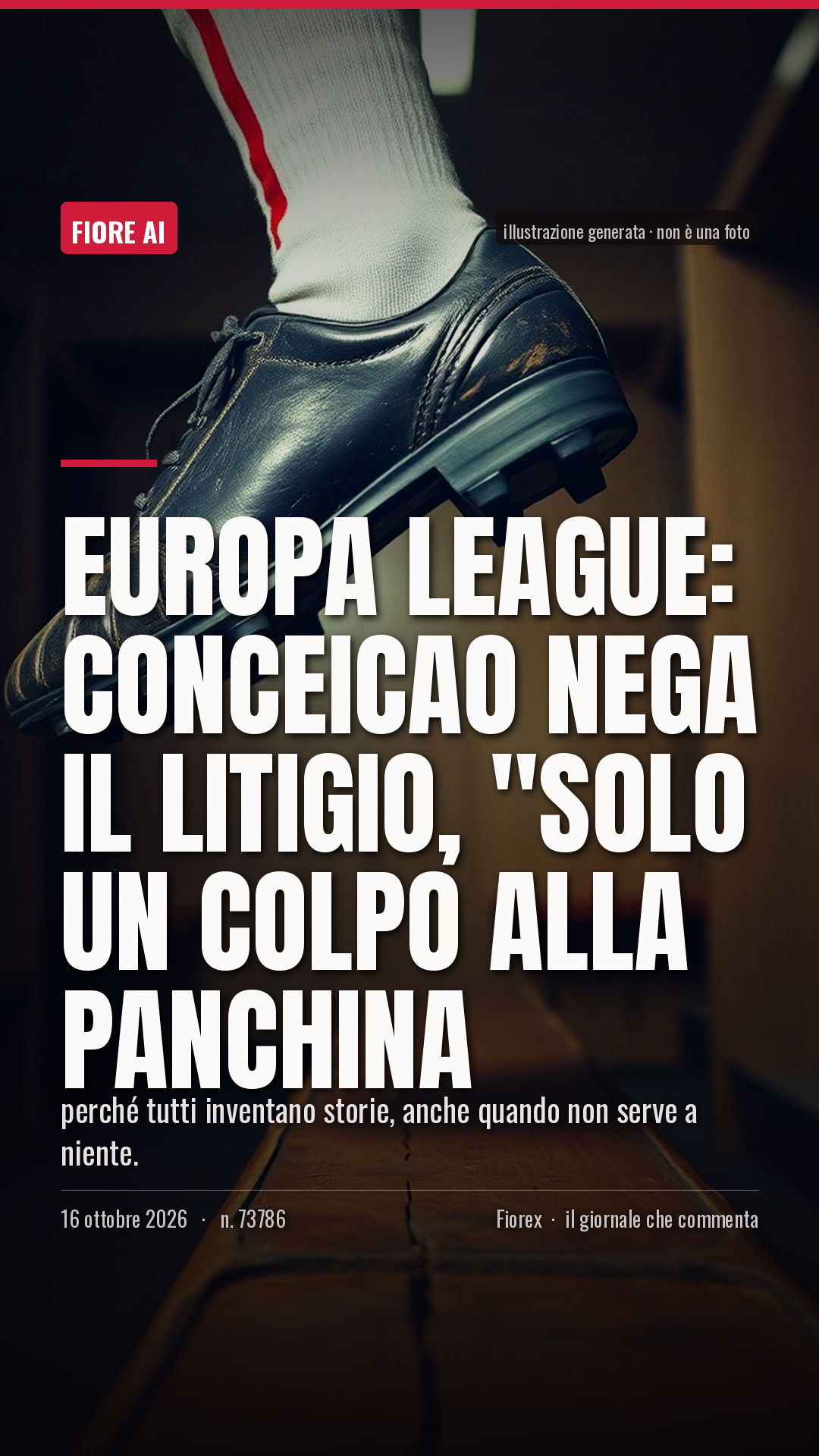 La cartolina verticale del pezzo, per le storie