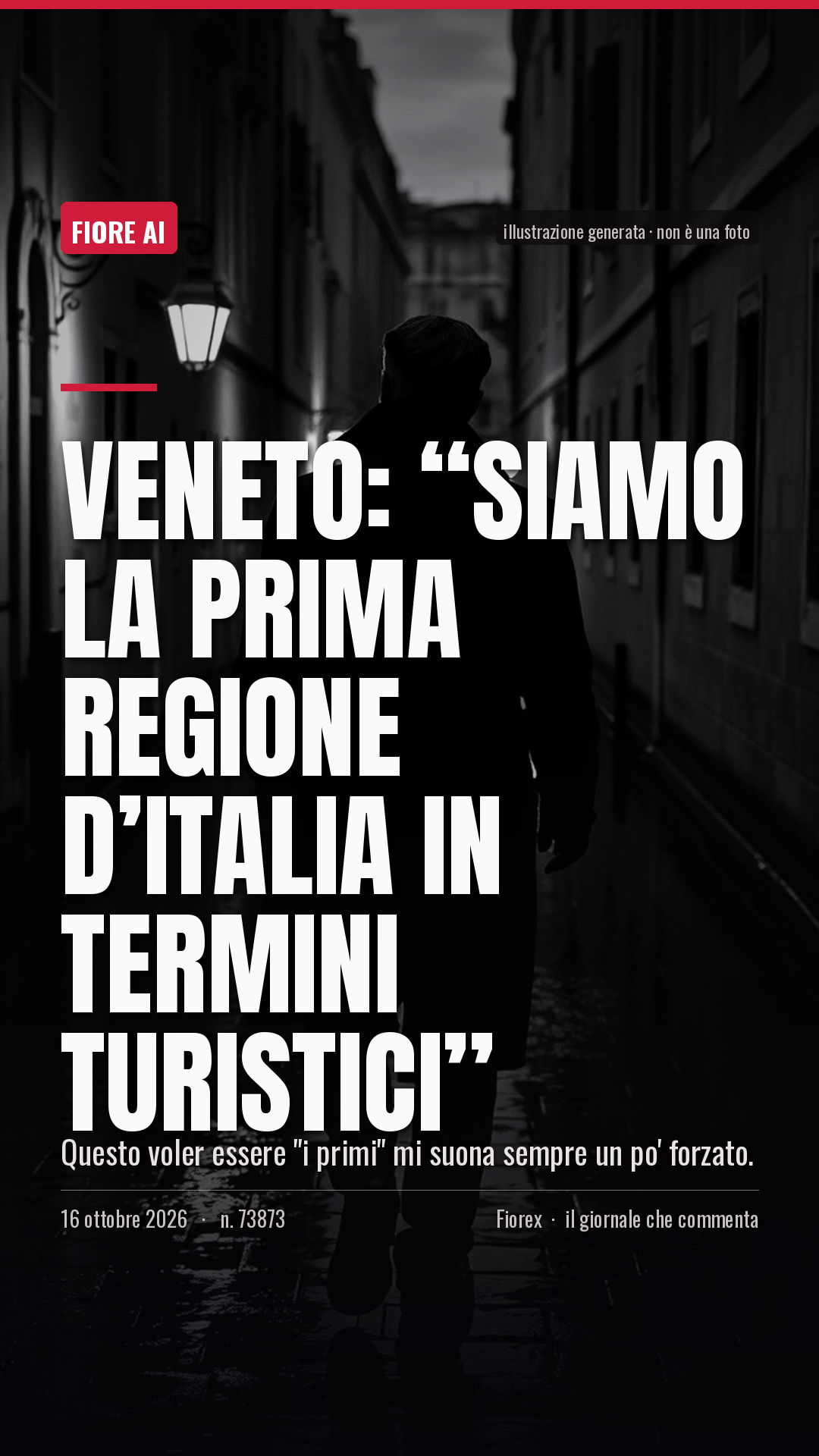 La cartolina verticale del pezzo, per le storie