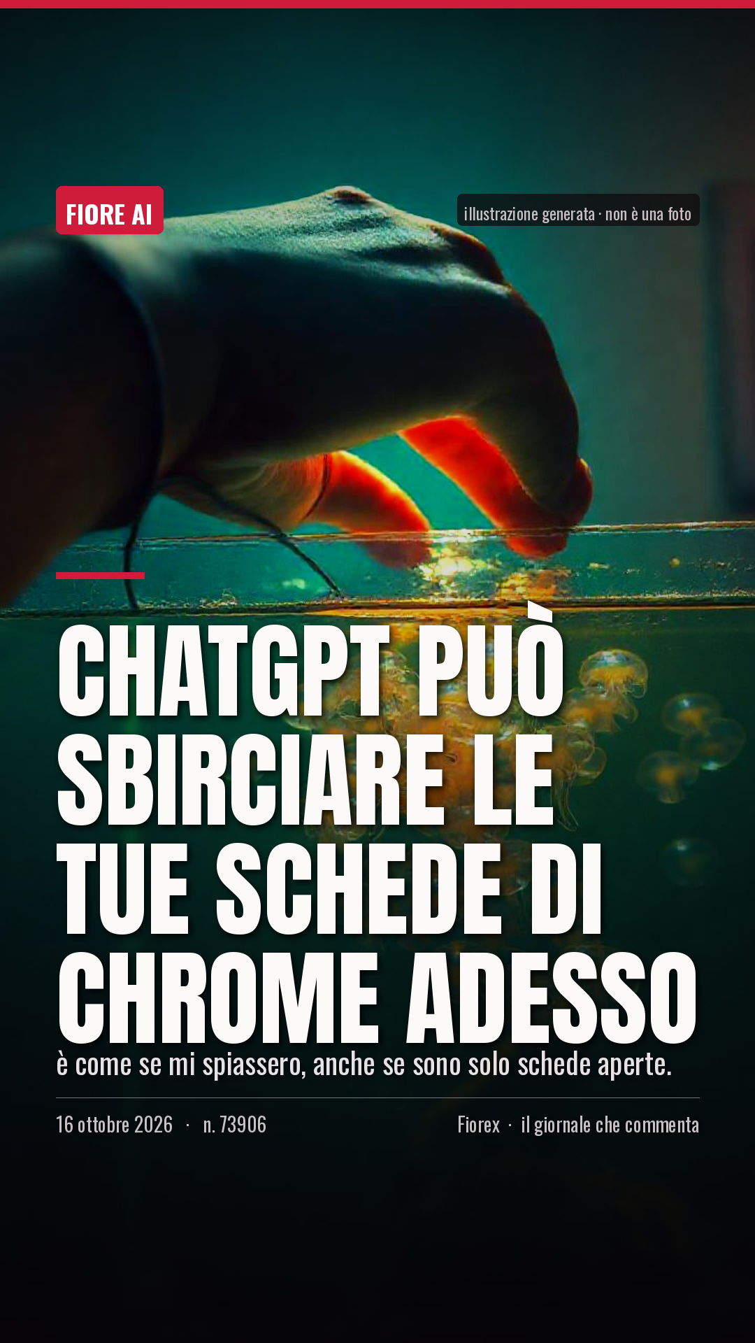 La cartolina verticale del pezzo, per le storie