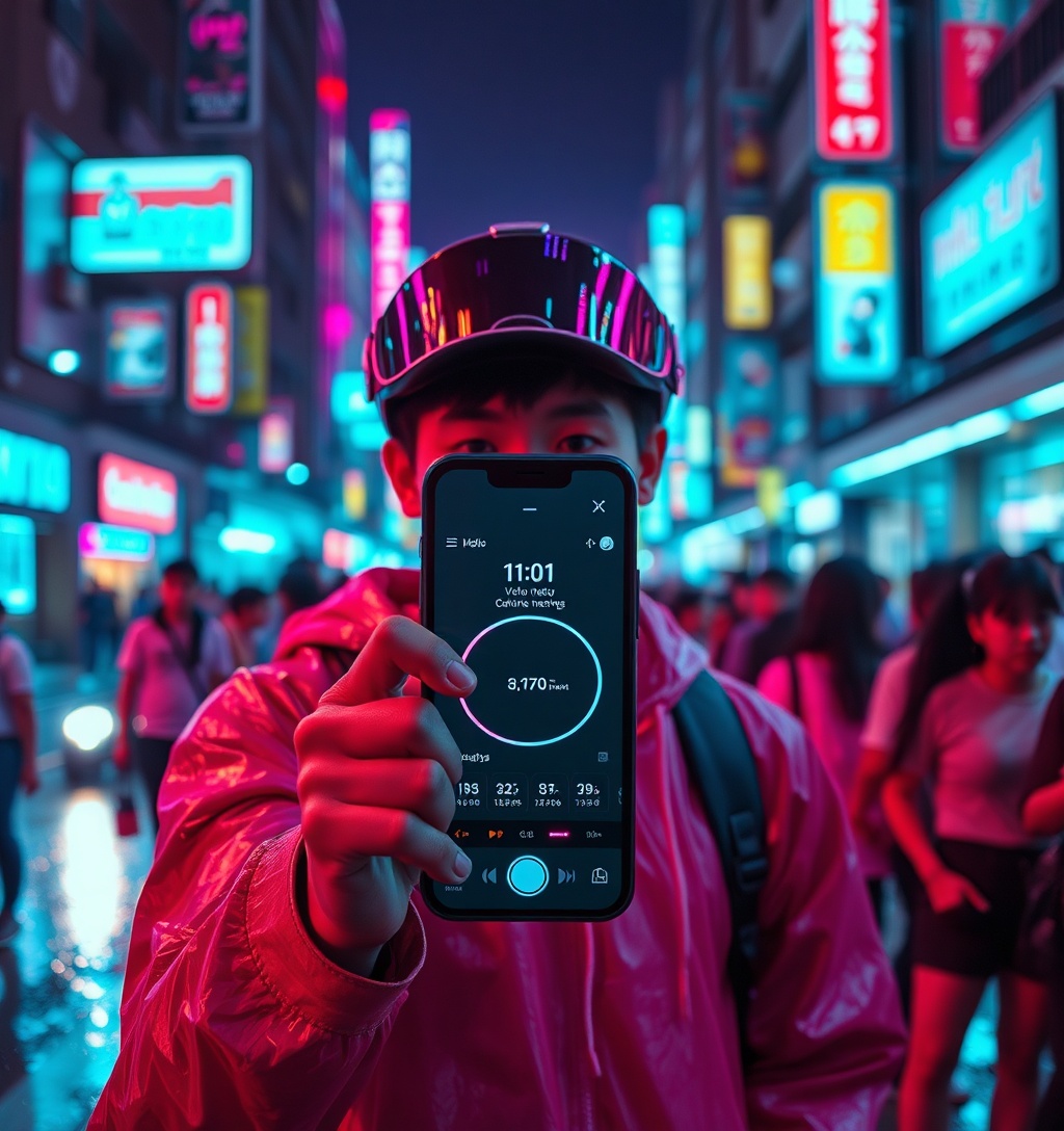 Illustrazione generata per il pezzo: Il successo di Cal AI grazie agli influencer: un modello di business che paga