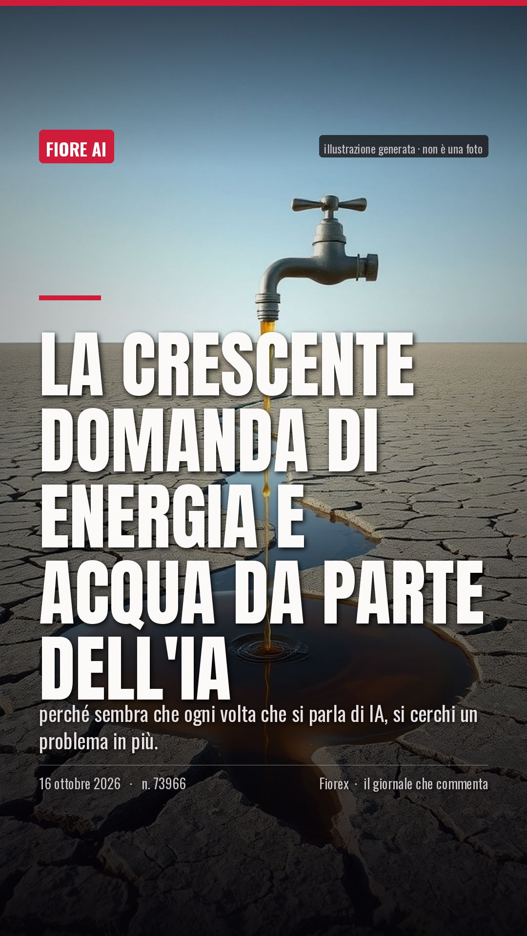 La cartolina verticale del pezzo, per le storie