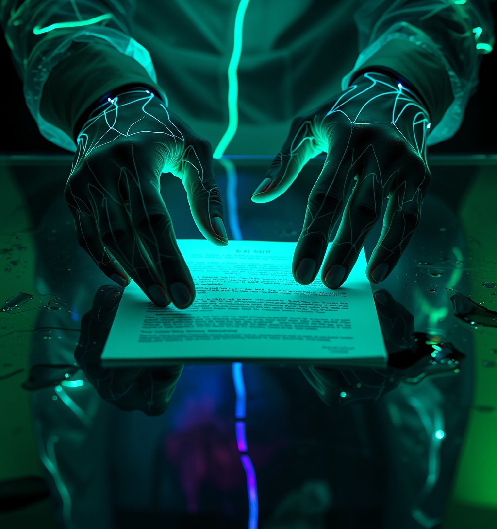 Illustrazione generata per il pezzo: Avvocati e intelligenza artificiale: parcelle più alte per verificare i contenuti generati da IA