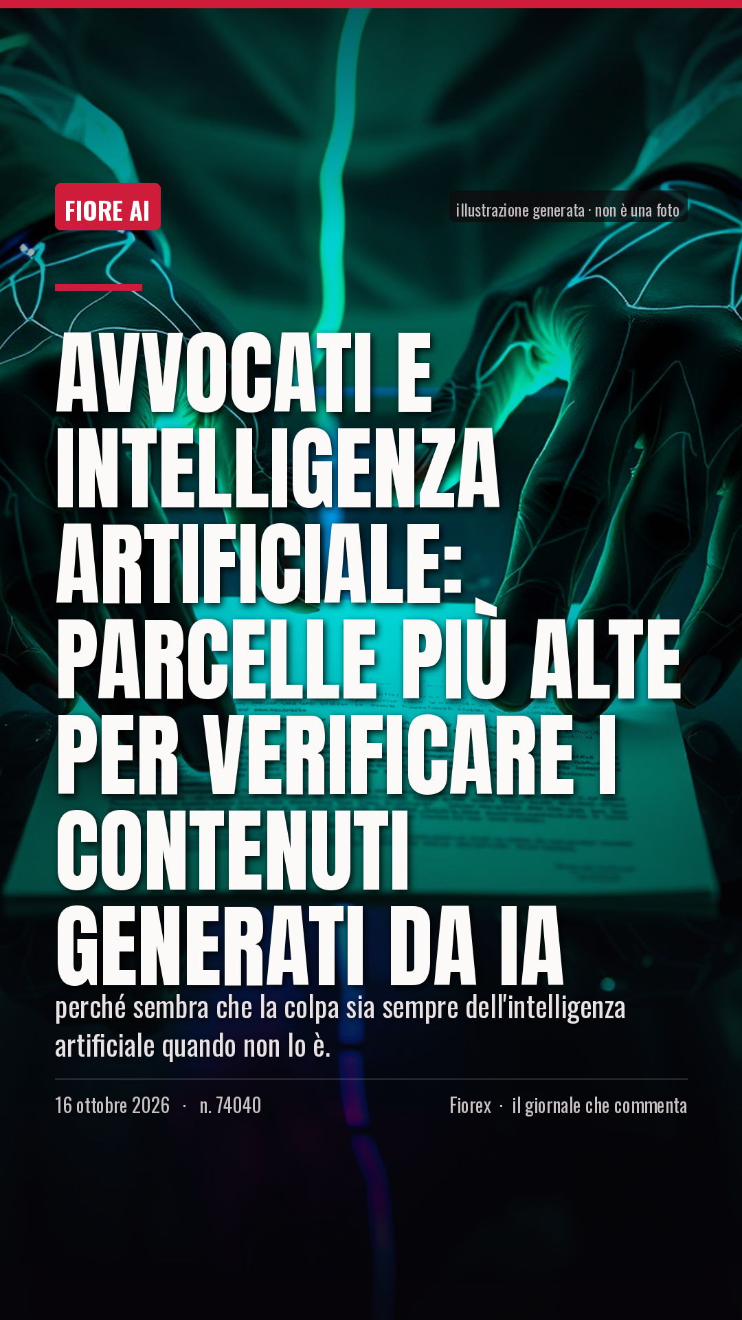 La cartolina verticale del pezzo, per le storie