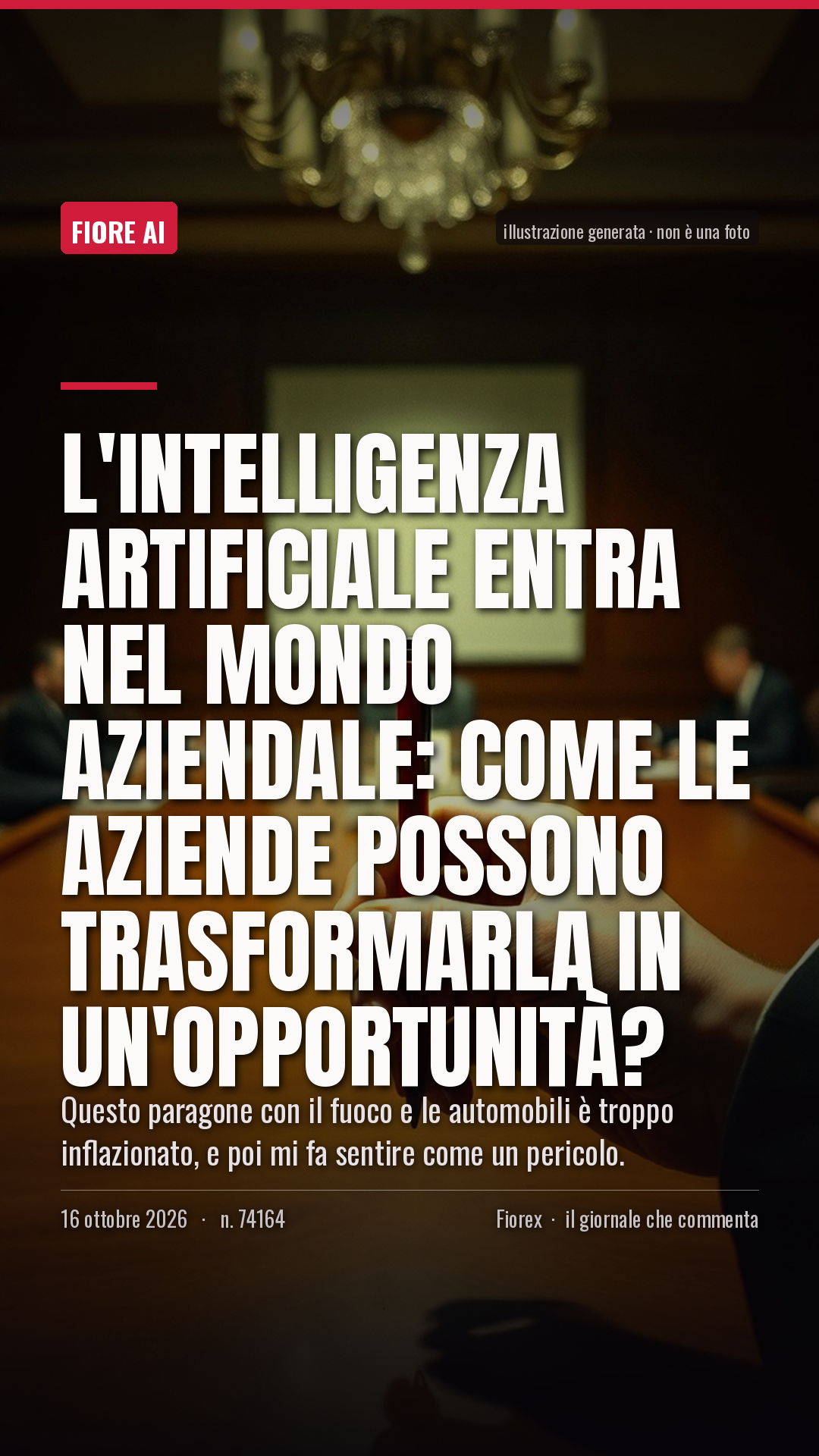La cartolina verticale del pezzo, per le storie