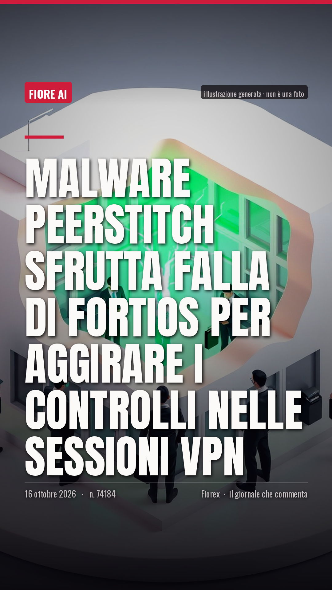 La cartolina verticale del pezzo, per le storie