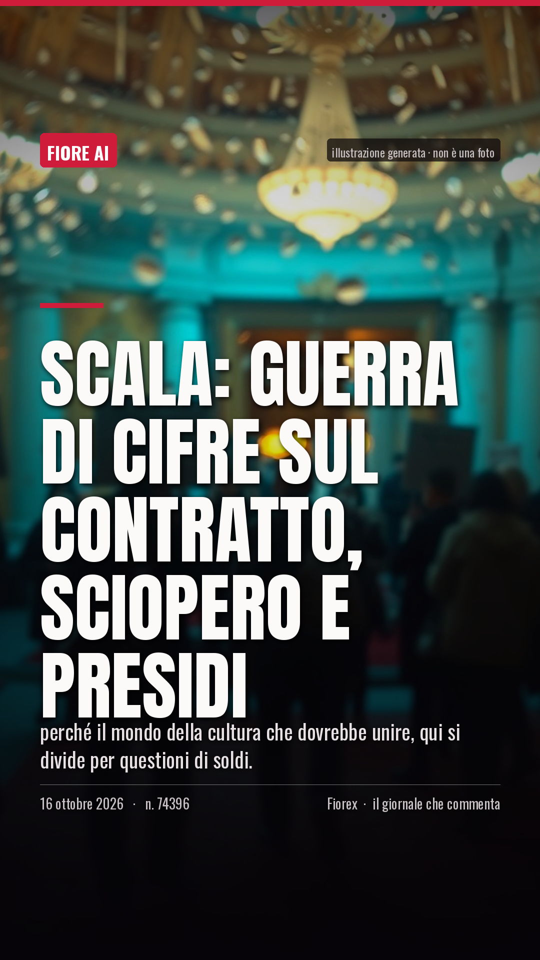 La cartolina verticale del pezzo, per le storie