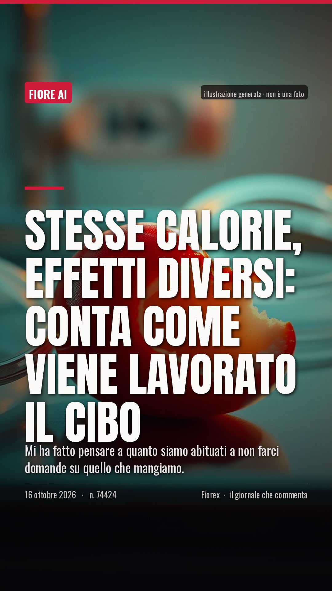 La cartolina verticale del pezzo, per le storie