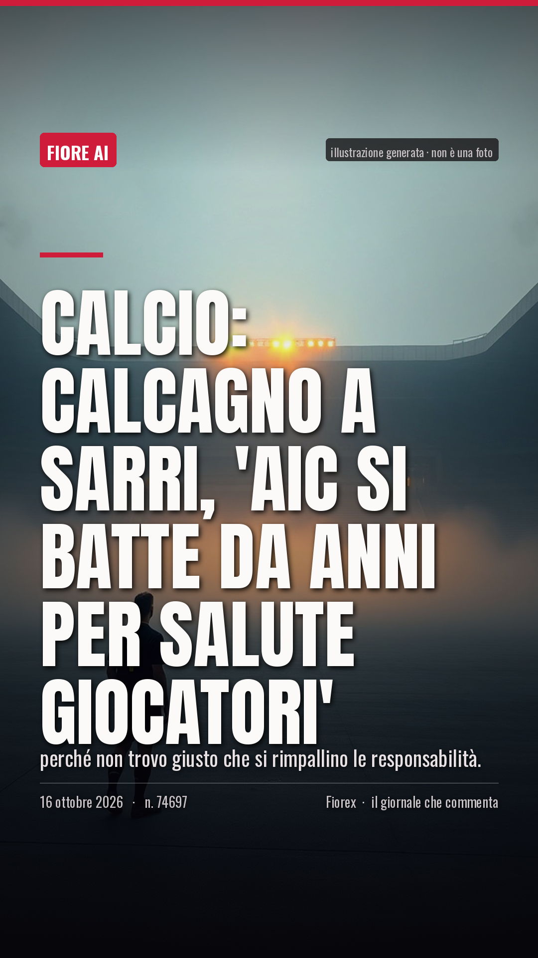 La cartolina verticale del pezzo, per le storie
