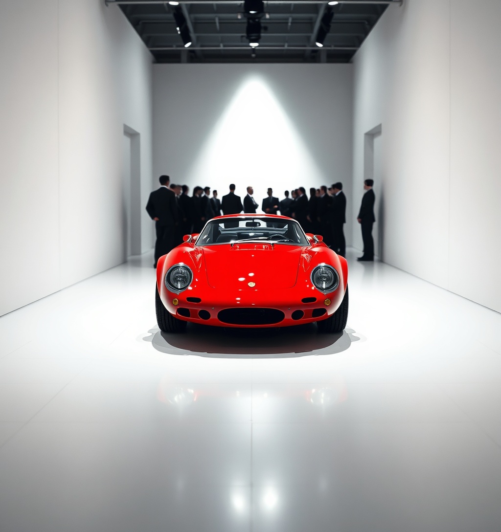 Illustrazione generata per il pezzo: Porsche Mission S, fedeltà ai motori benzina per le future sportive