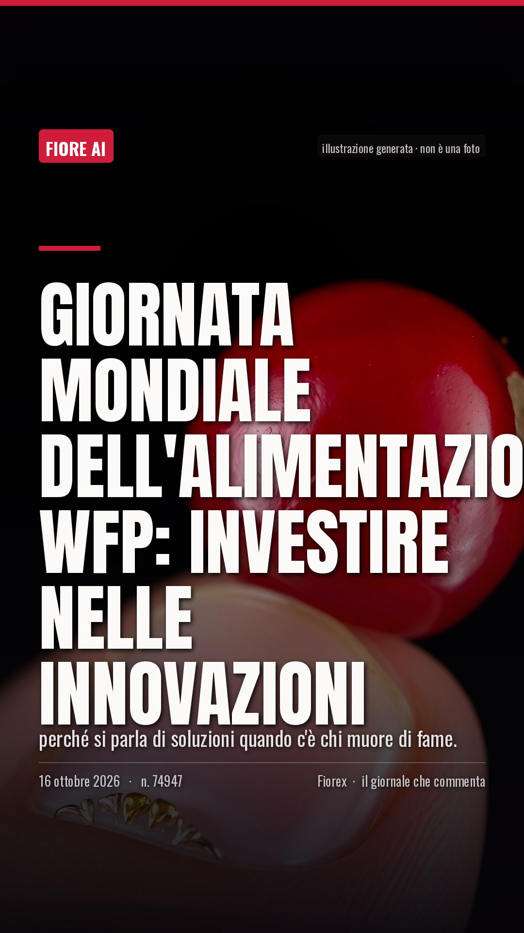 La cartolina verticale del pezzo, per le storie