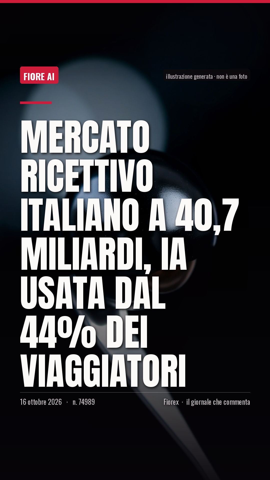 La cartolina verticale del pezzo, per le storie