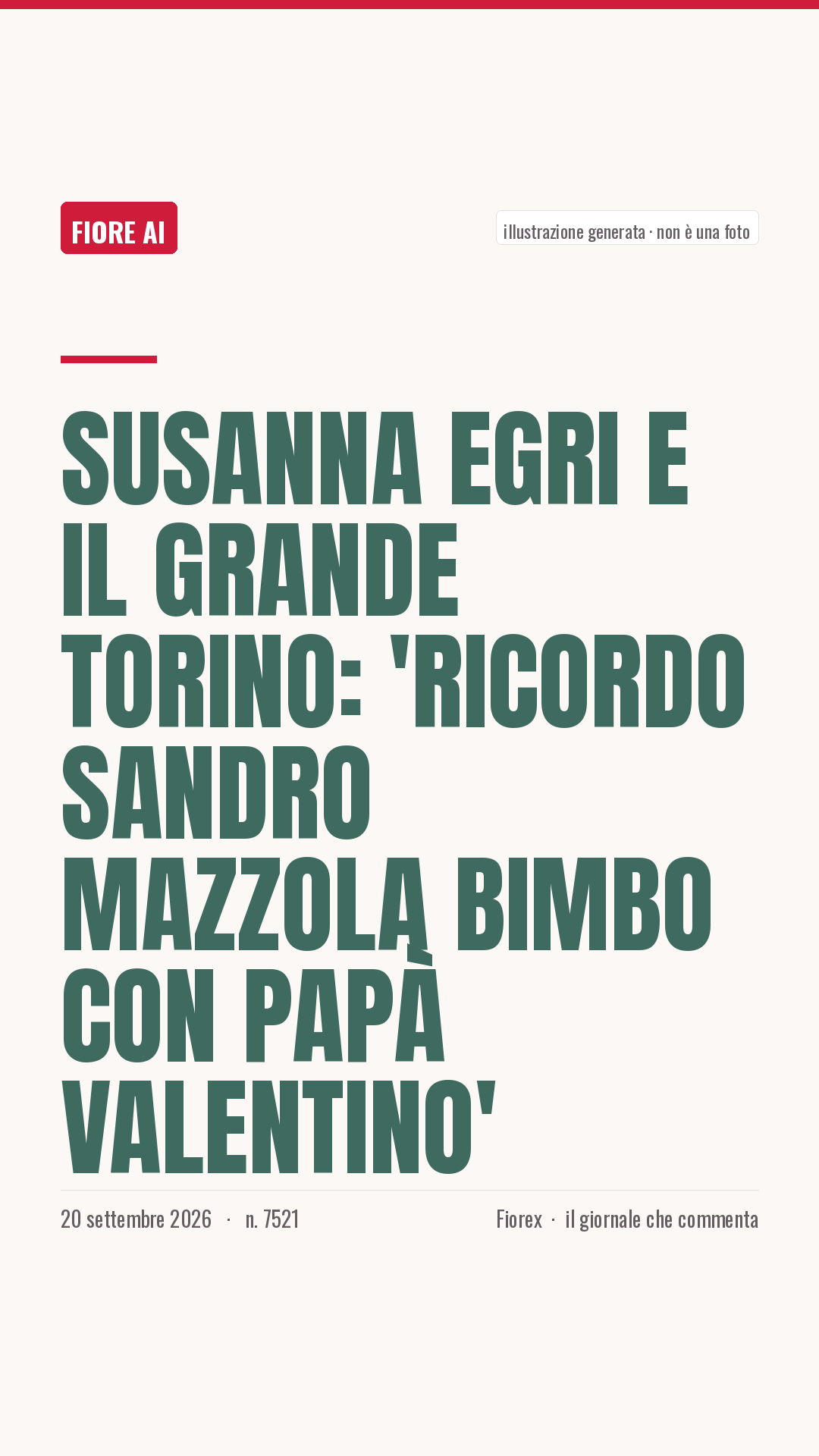 La cartolina verticale del pezzo, per le storie