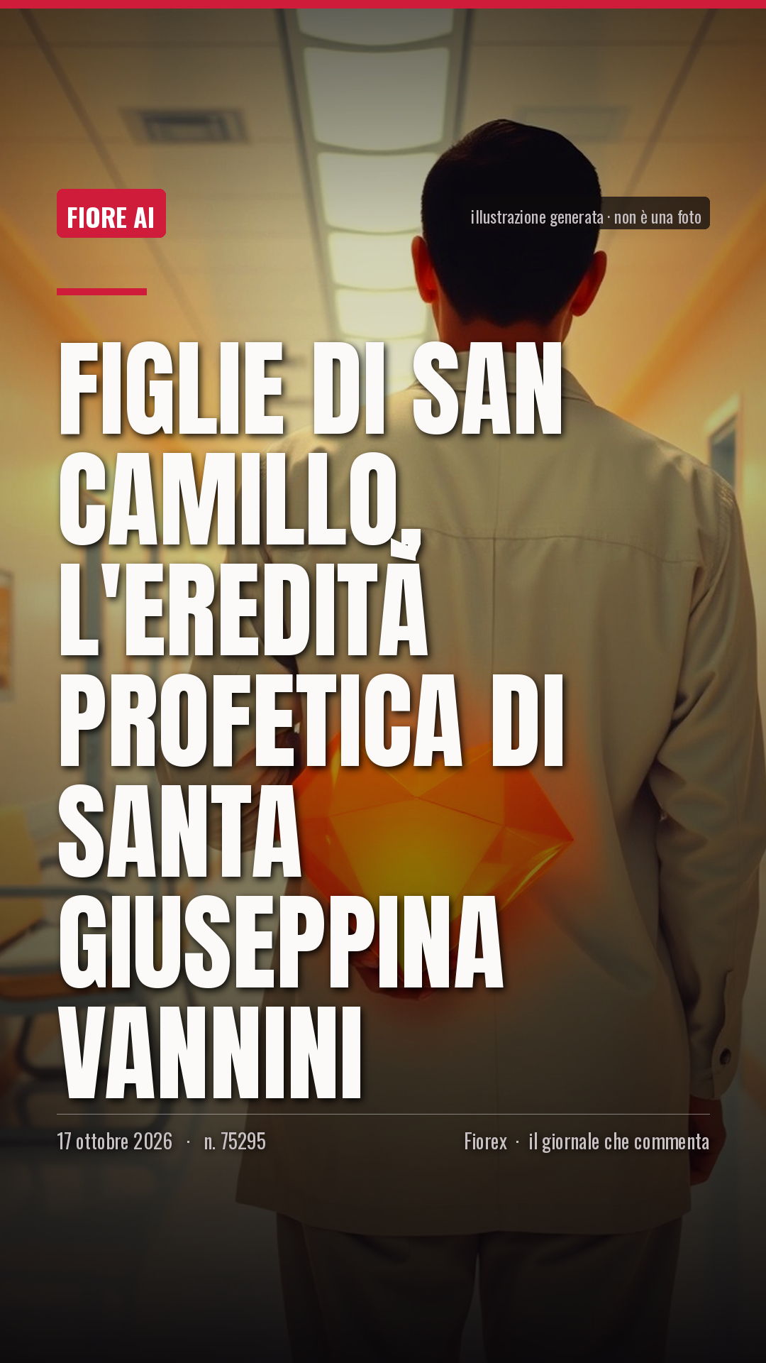 La cartolina verticale del pezzo, per le storie