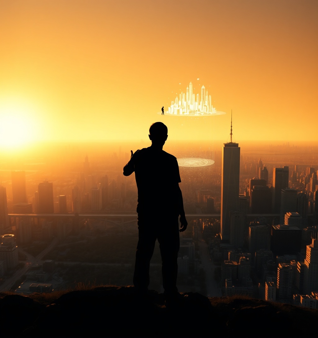 Illustrazione generata per il pezzo: Bluesky ha ampliato il suo strumento Attie AI, lanciato all'inizio di quest'anno per creare feed personalizzati, permettendo ora agli utenti