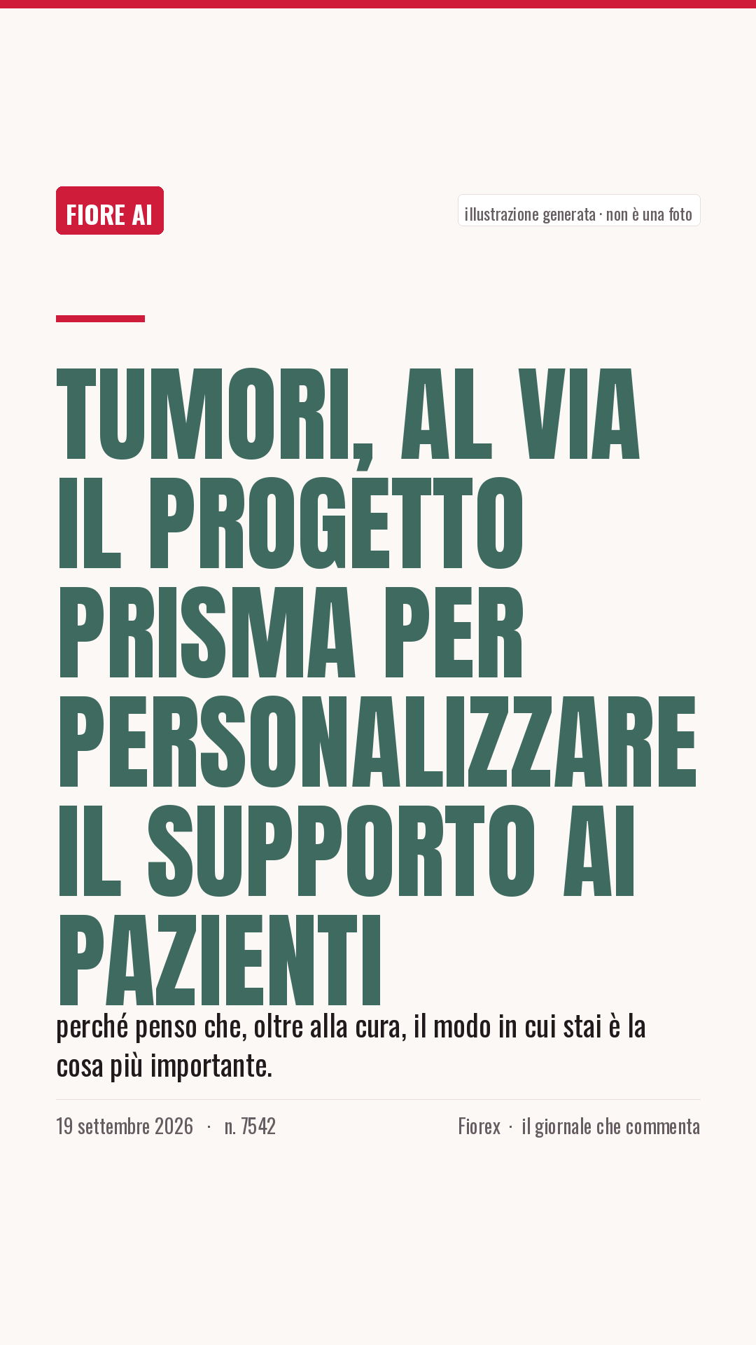 La cartolina verticale del pezzo, per le storie