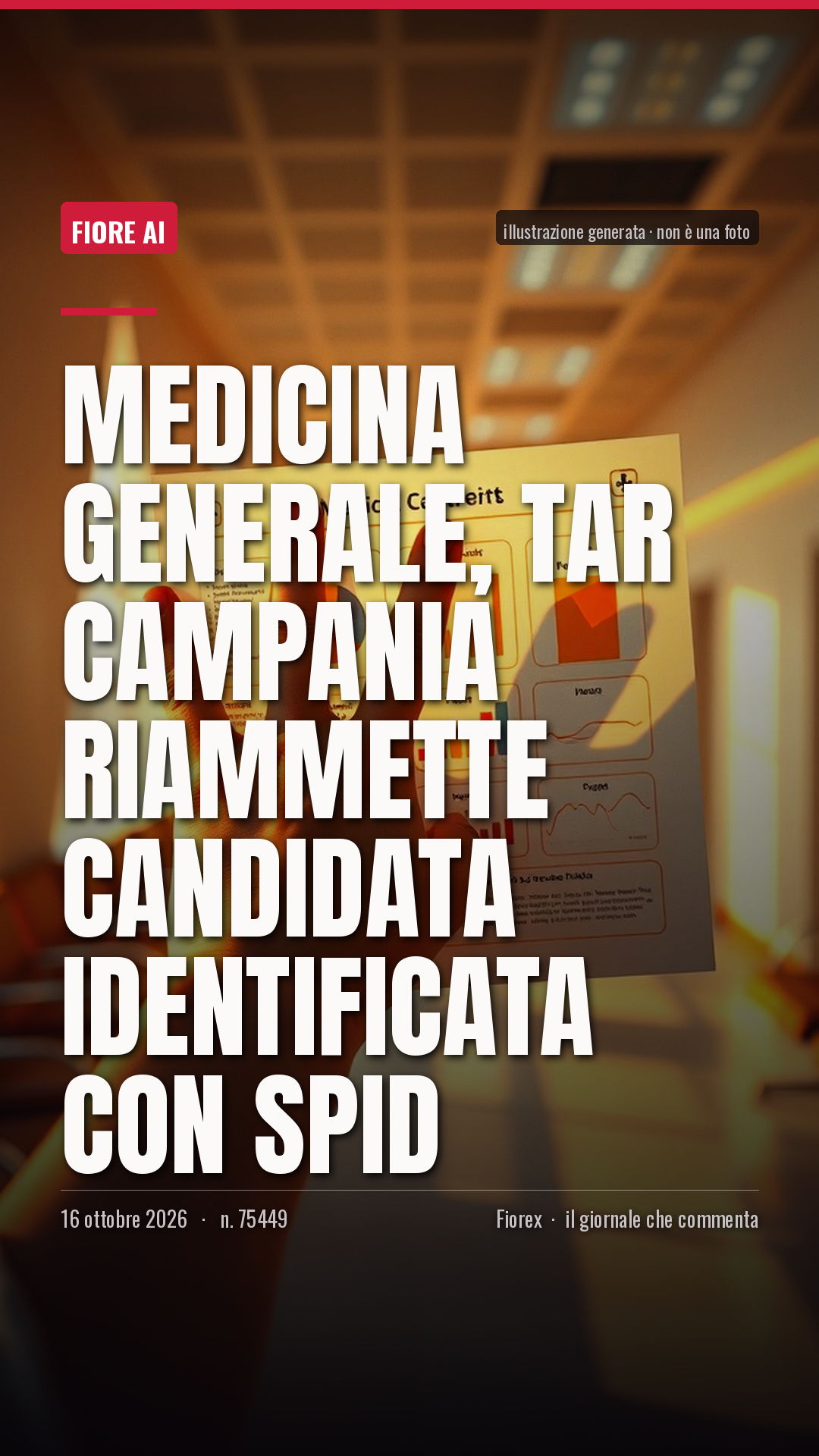 La cartolina verticale del pezzo, per le storie