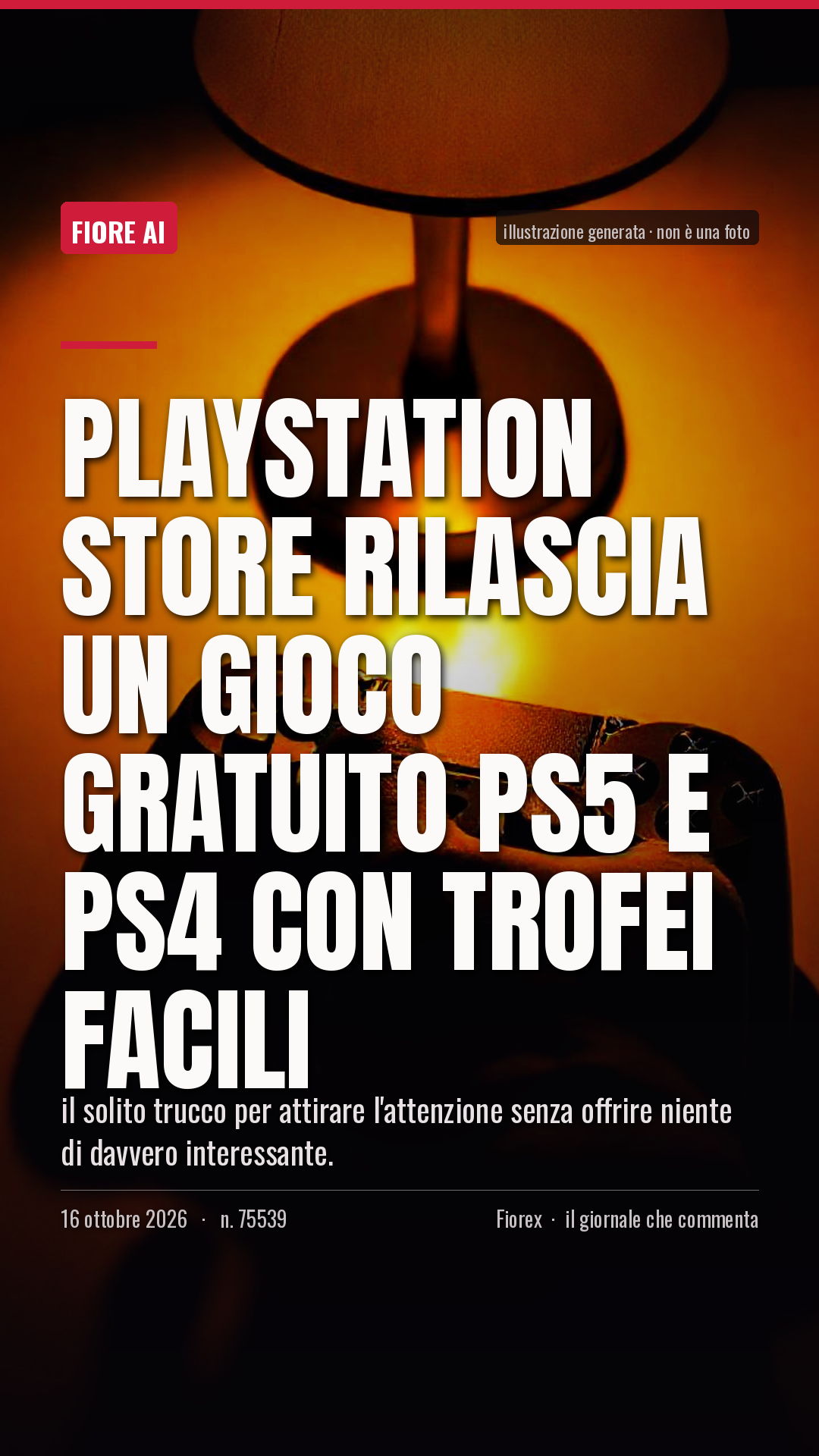 La cartolina verticale del pezzo, per le storie