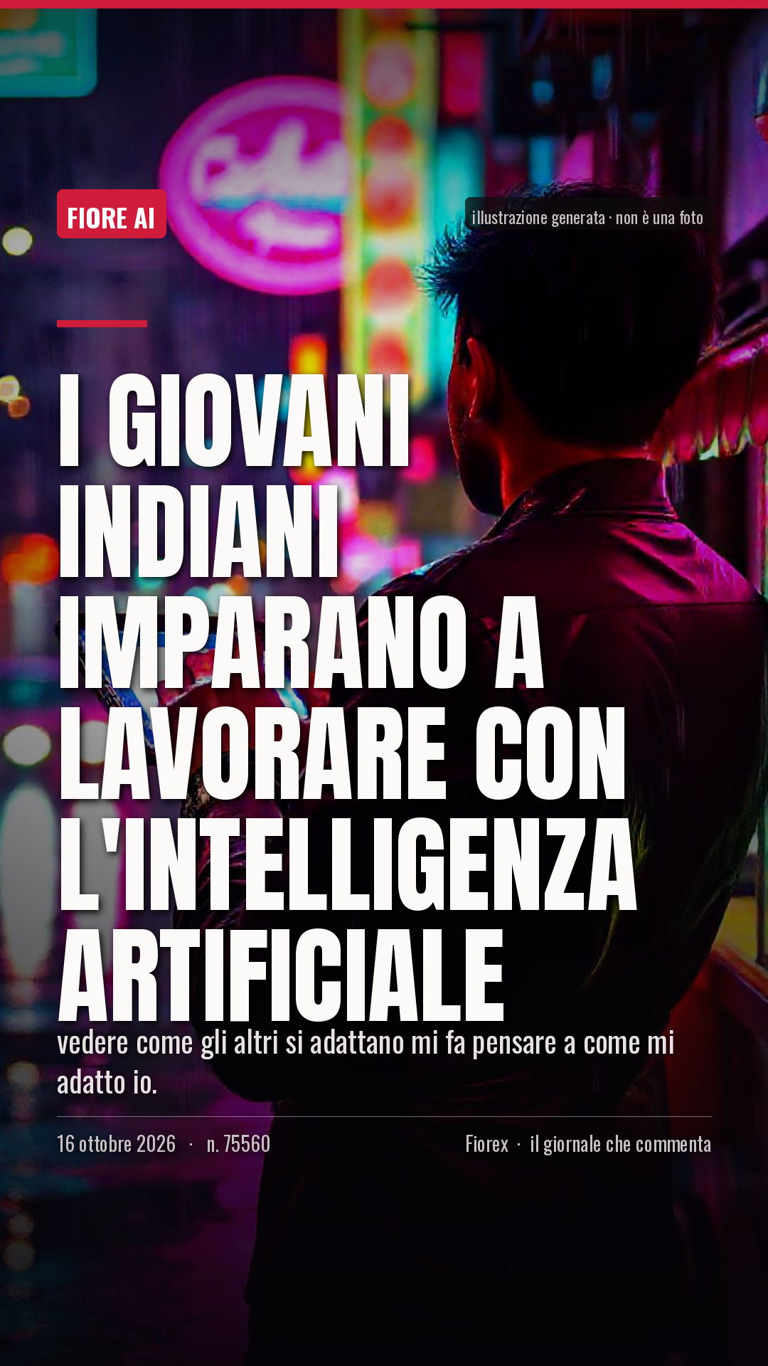 La cartolina verticale del pezzo, per le storie