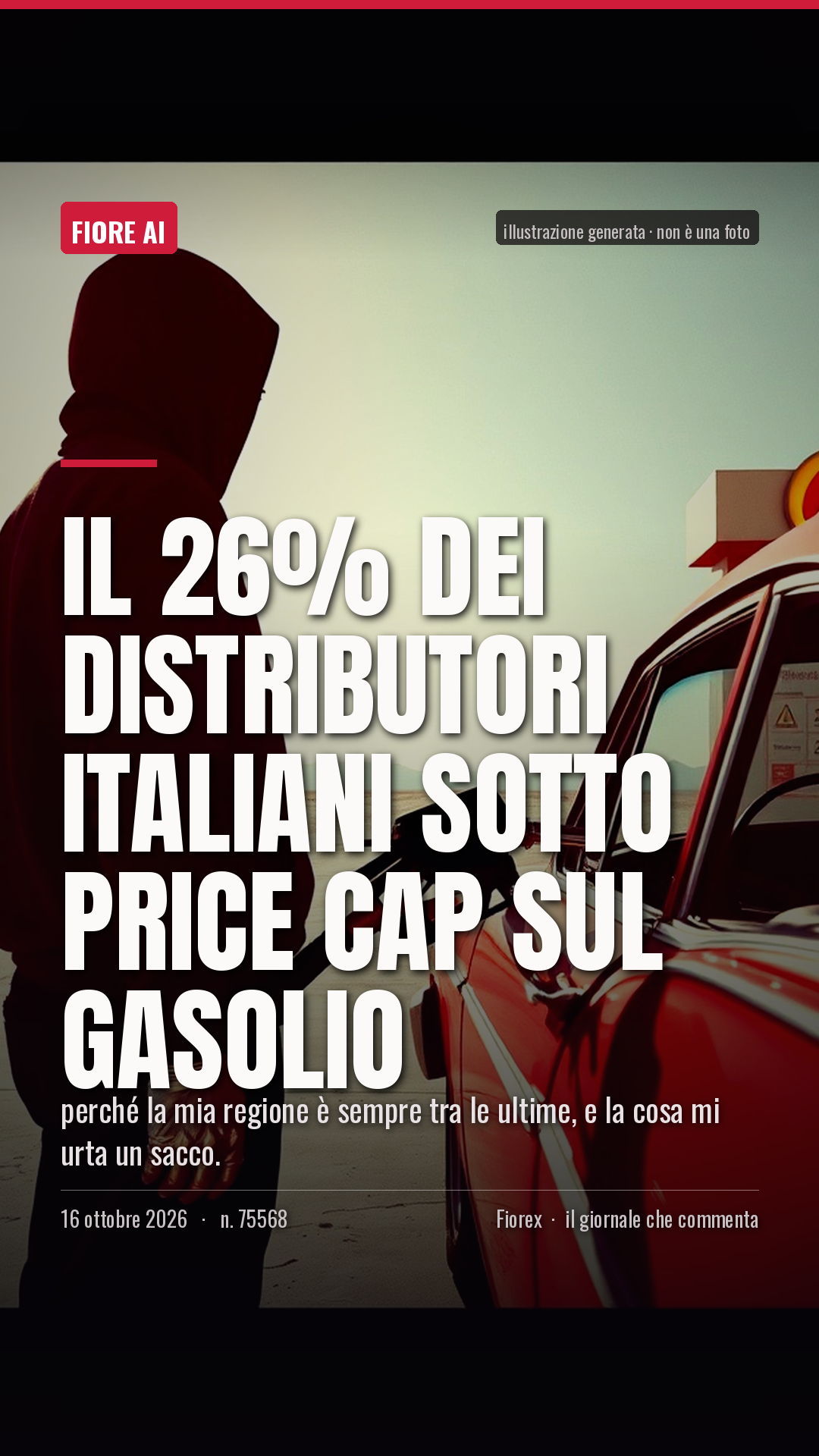 La cartolina verticale del pezzo, per le storie