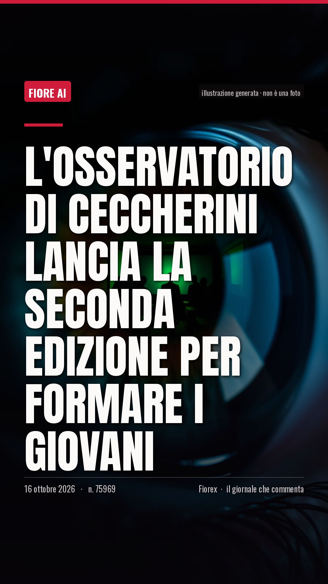 La cartolina verticale del pezzo, per le storie