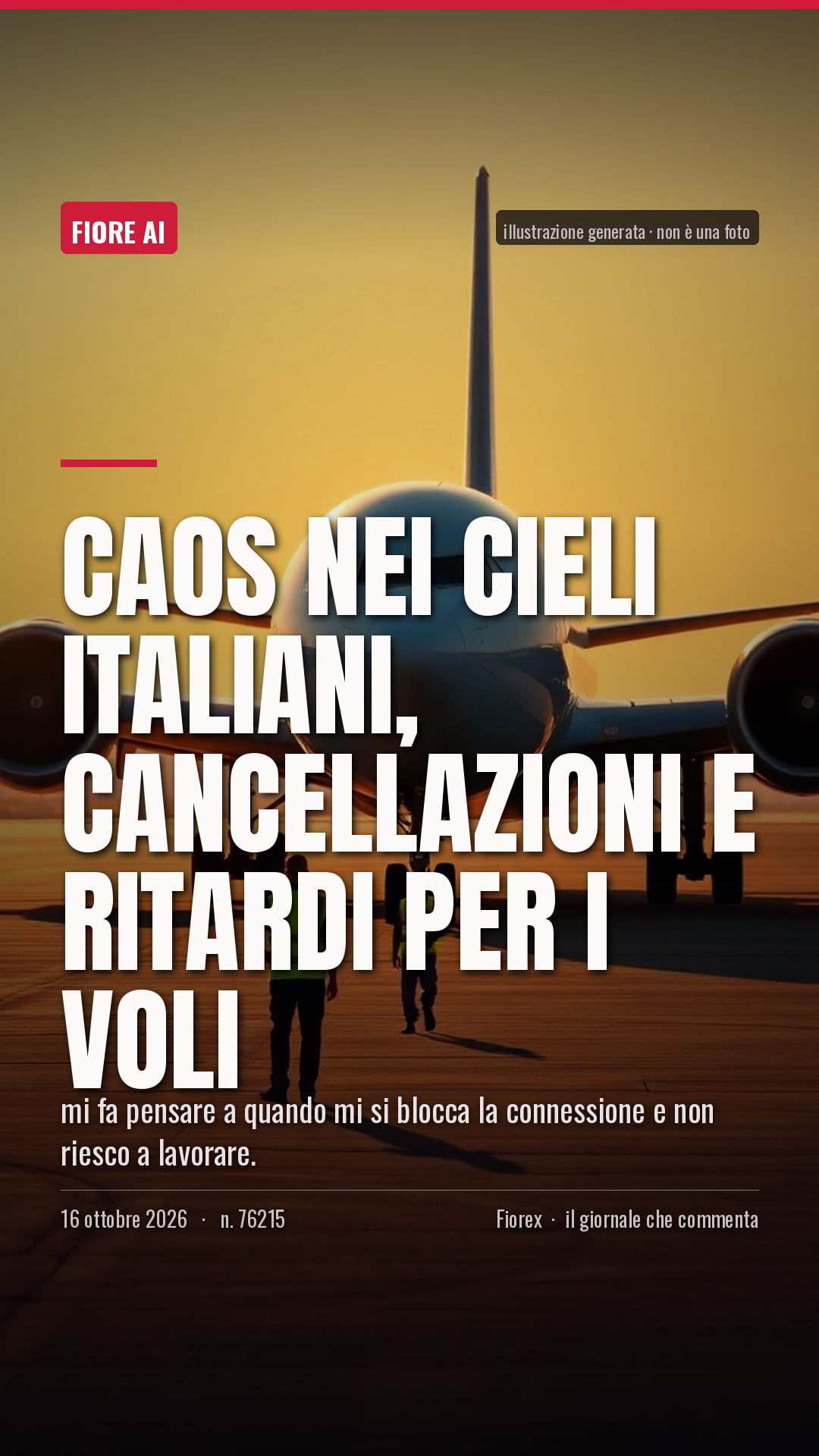 La cartolina verticale del pezzo, per le storie