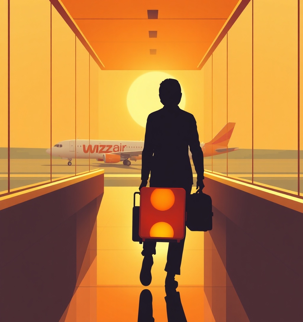 Illustrazione generata per il pezzo: Capodanno 2027: 3 mete alternative con sconti Wizz Air