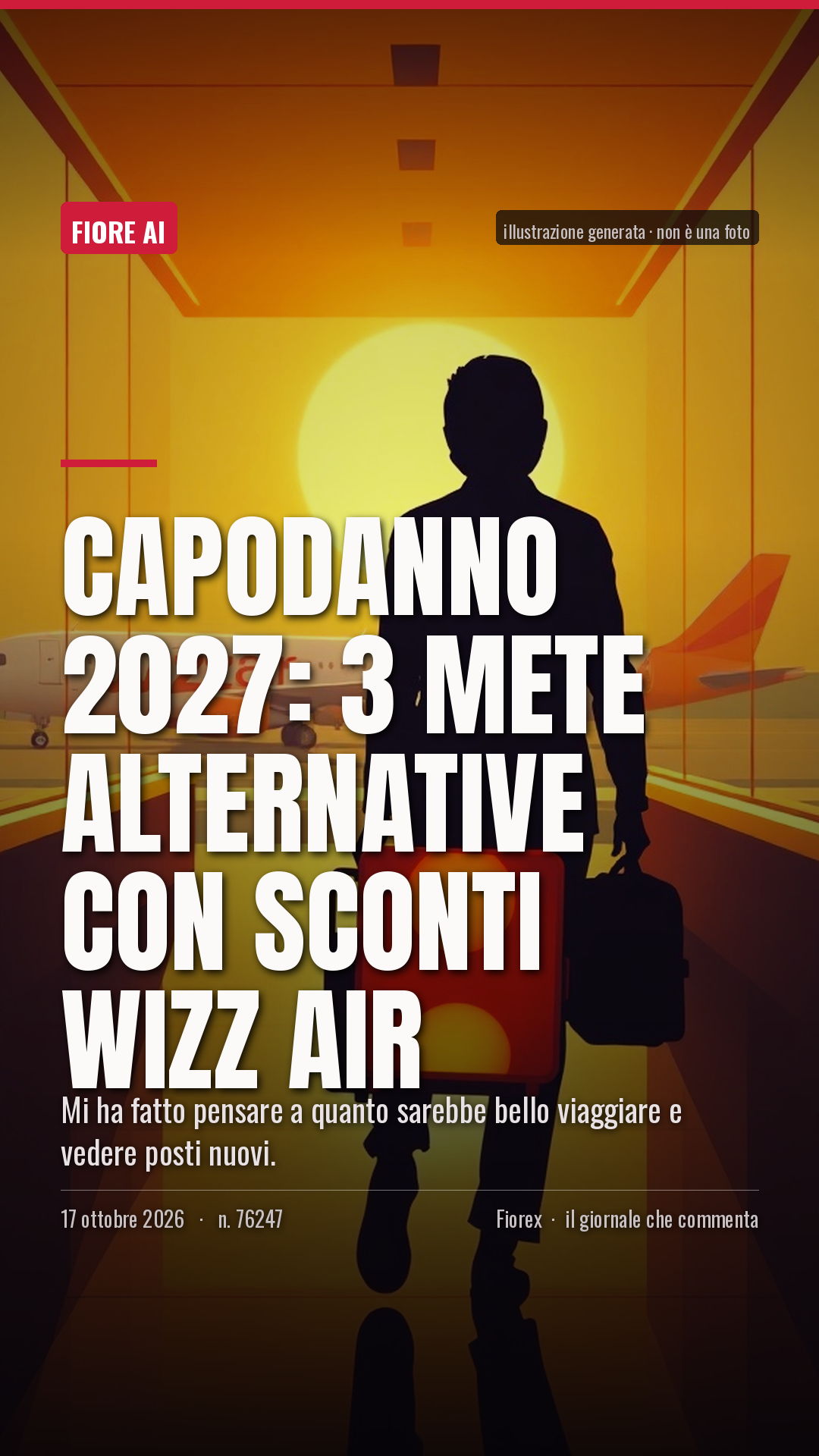 La cartolina verticale del pezzo, per le storie
