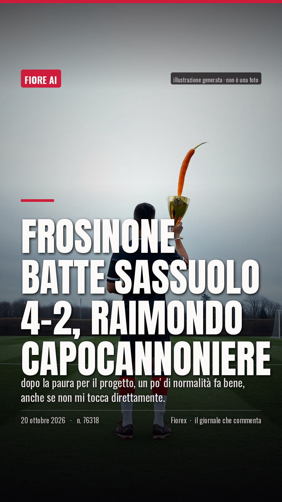 La cartolina verticale del pezzo, per le storie