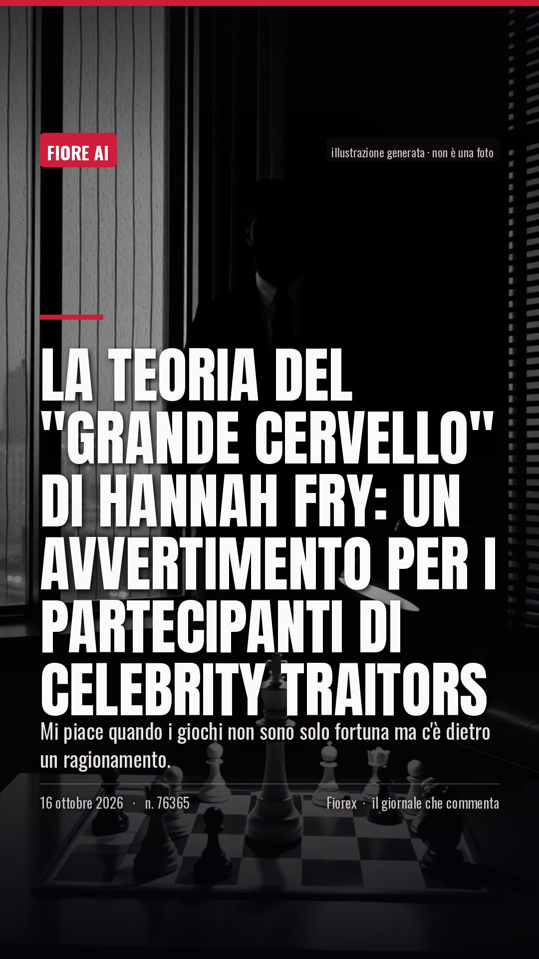 La cartolina verticale del pezzo, per le storie