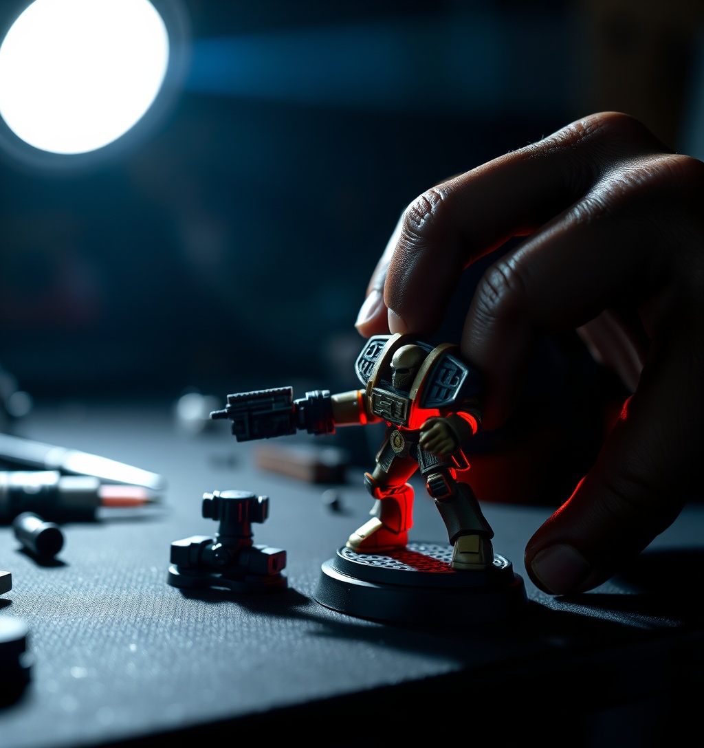 Illustrazione generata per il pezzo: Boomer shooter a tema Warhammer 40K in sconto