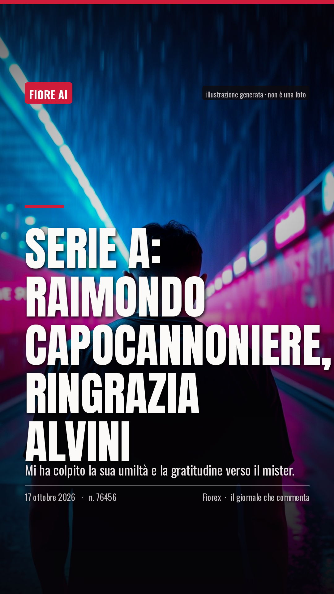 La cartolina verticale del pezzo, per le storie
