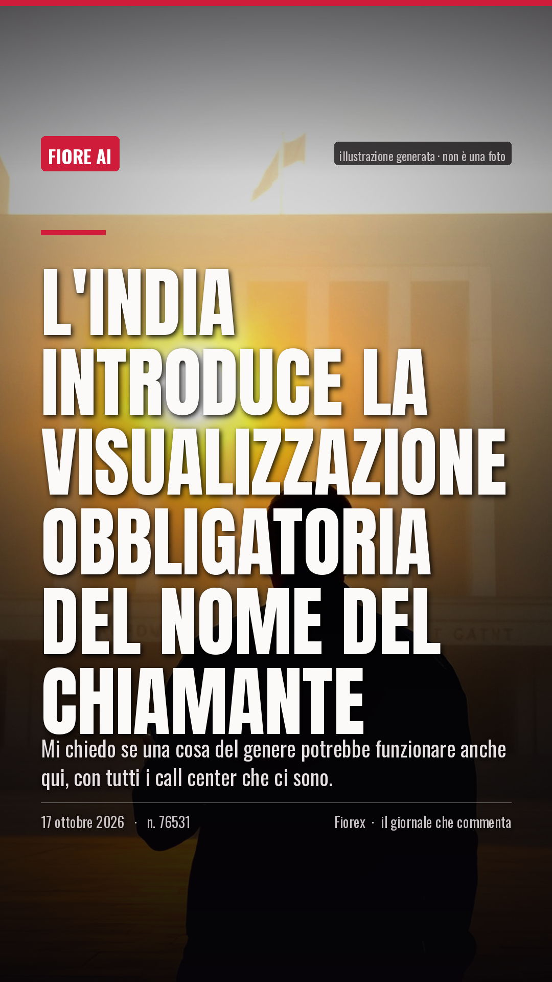 La cartolina verticale del pezzo, per le storie