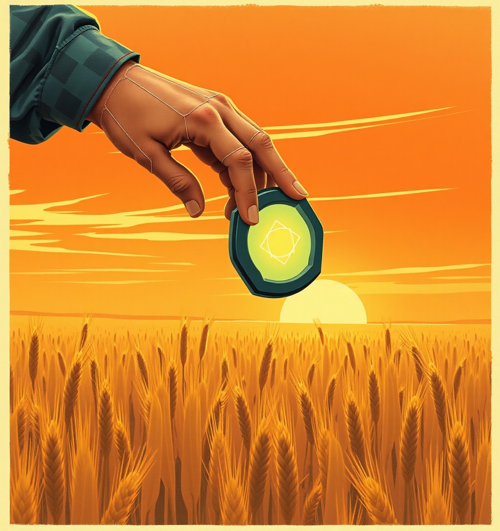 Illustrazione generata per il pezzo: Legacoop Agroalimentare: una Politica agricola comune forte è essenziale