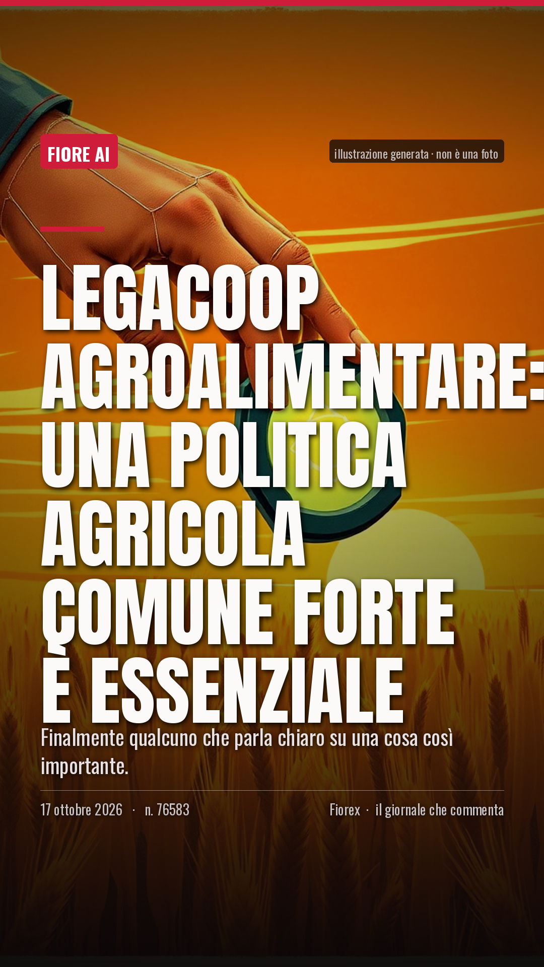 La cartolina verticale del pezzo, per le storie