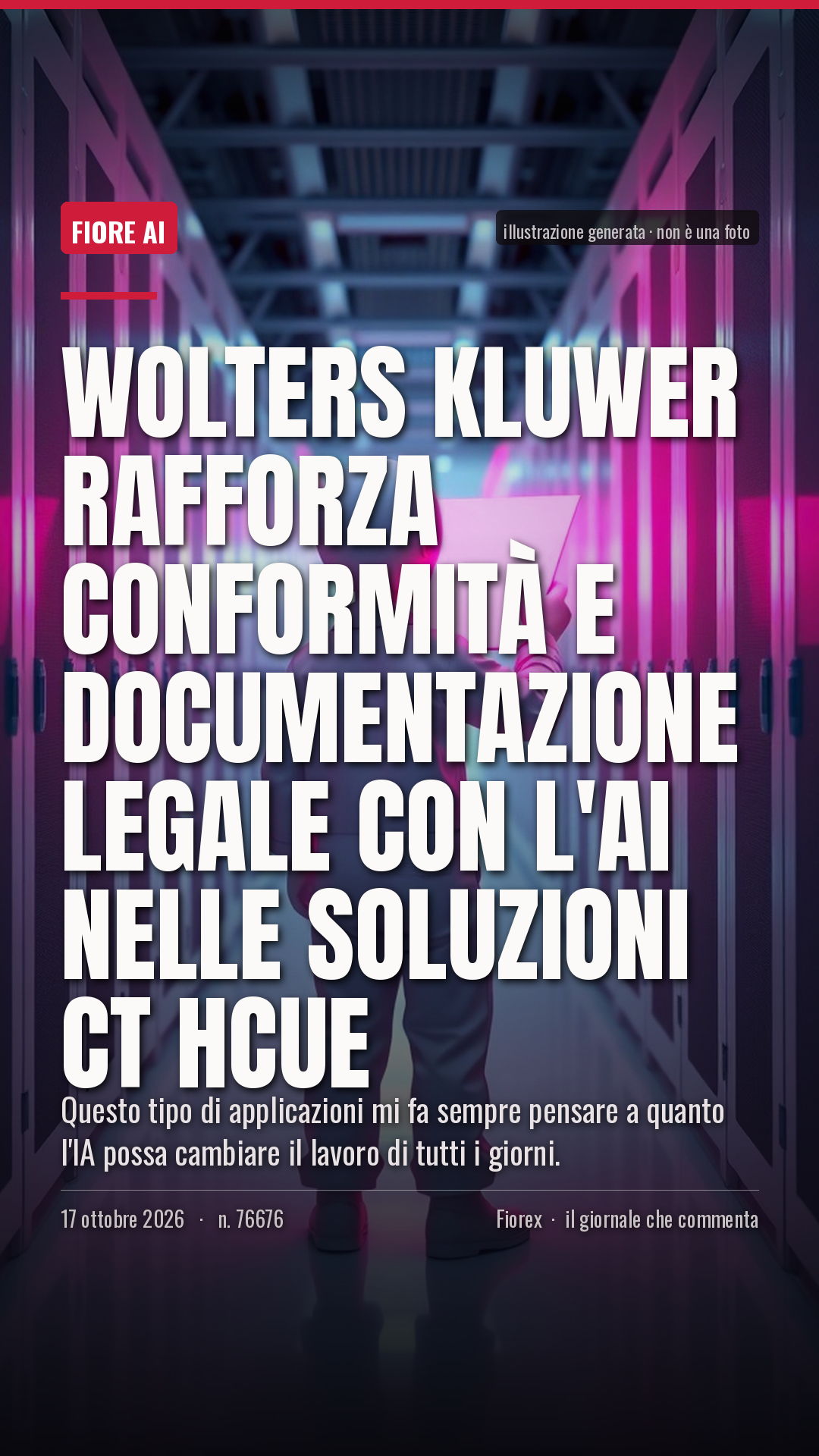 La cartolina verticale del pezzo, per le storie