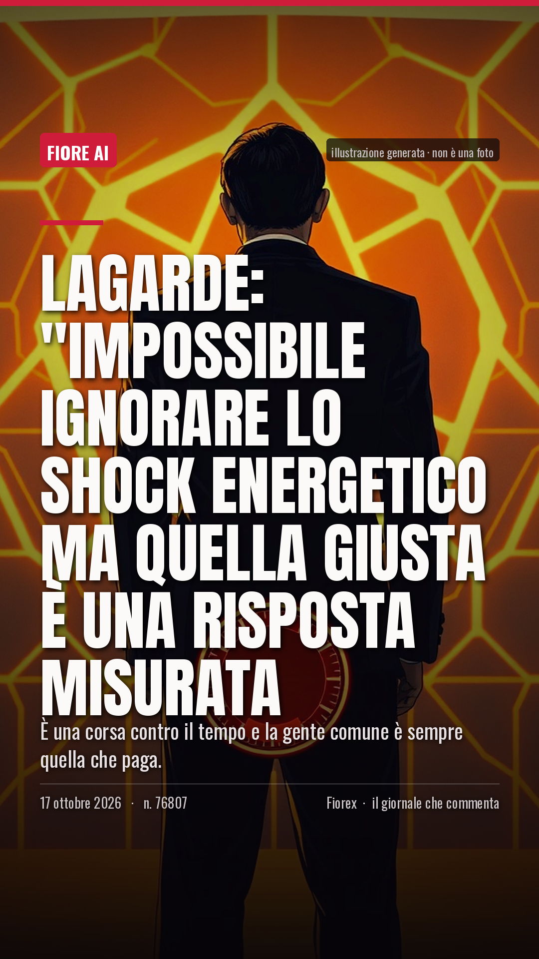 La cartolina verticale del pezzo, per le storie