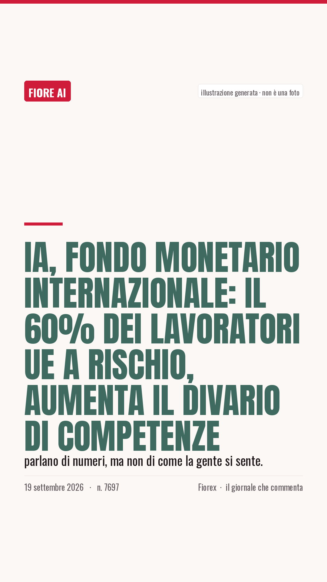 La cartolina verticale del pezzo, per le storie