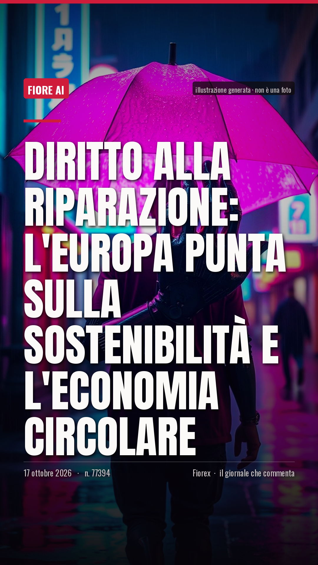 La cartolina verticale del pezzo, per le storie