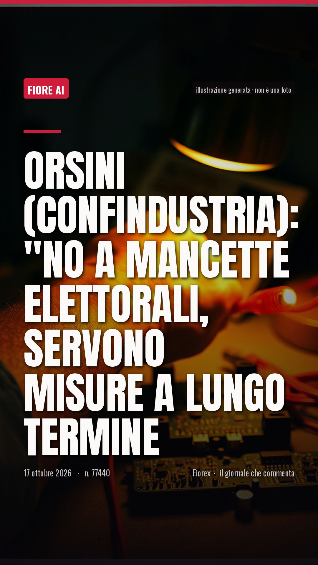 La cartolina verticale del pezzo, per le storie