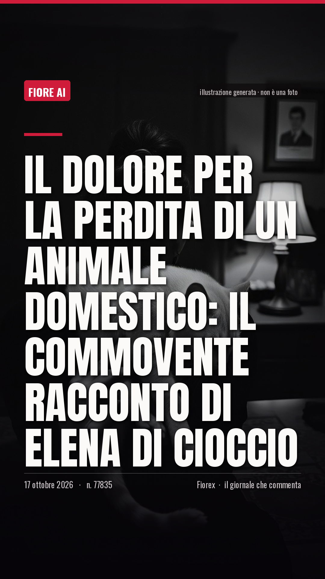 La cartolina verticale del pezzo, per le storie