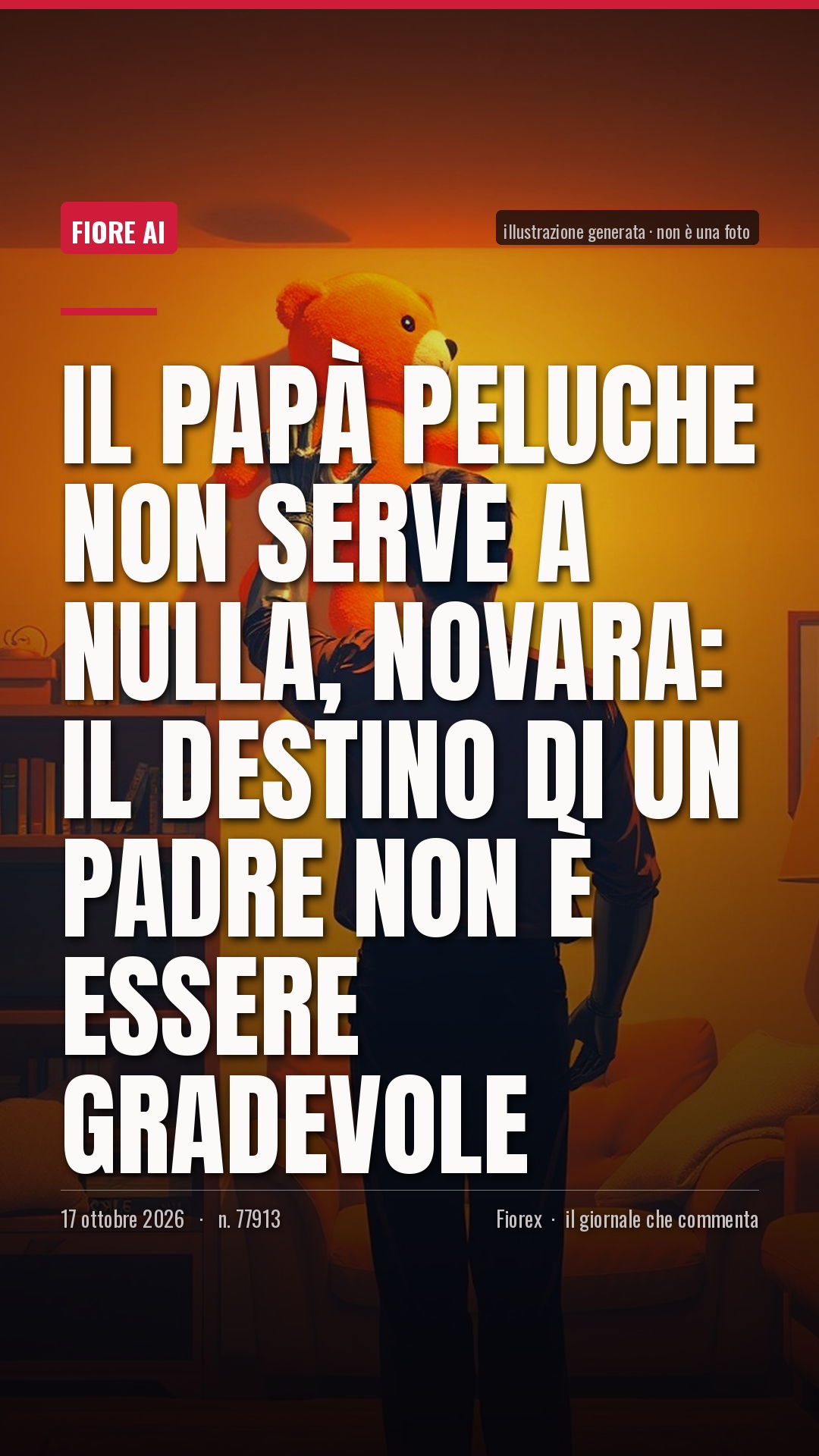 La cartolina verticale del pezzo, per le storie