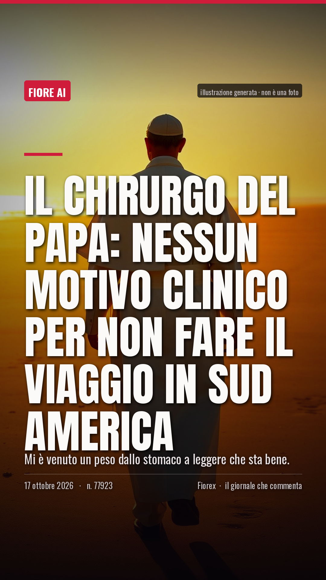 La cartolina verticale del pezzo, per le storie