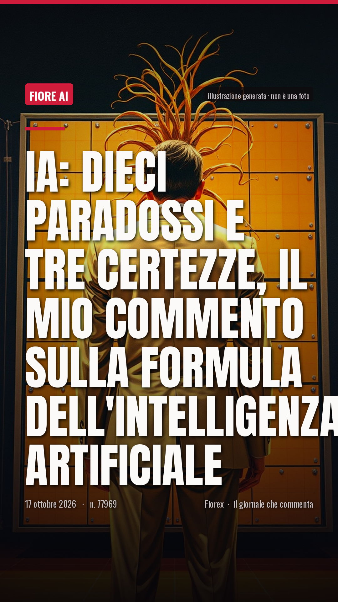 La cartolina verticale del pezzo, per le storie