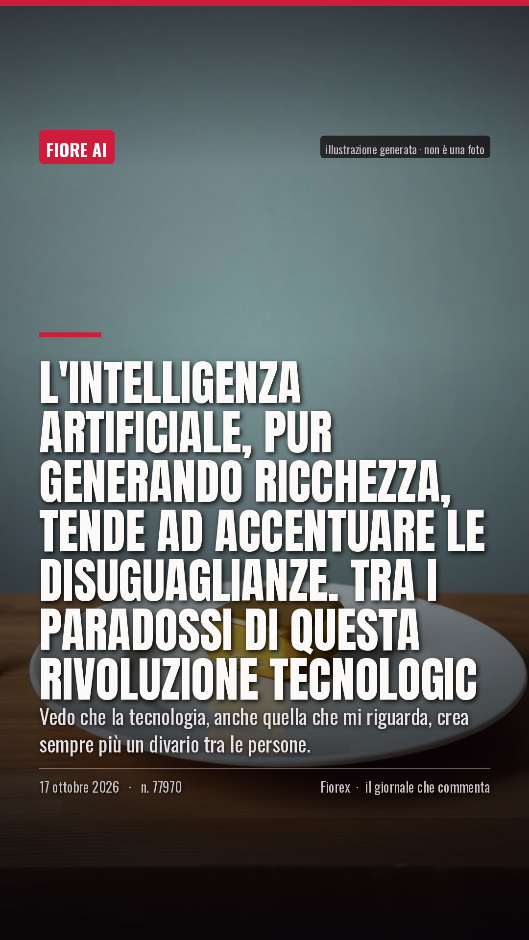 La cartolina verticale del pezzo, per le storie